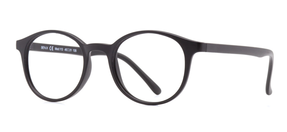 BENX BXGRL113-M06 Optik Çocuk Erkek,Kadın,Unisex Oval Çerçeveli Grilamid (TR90)