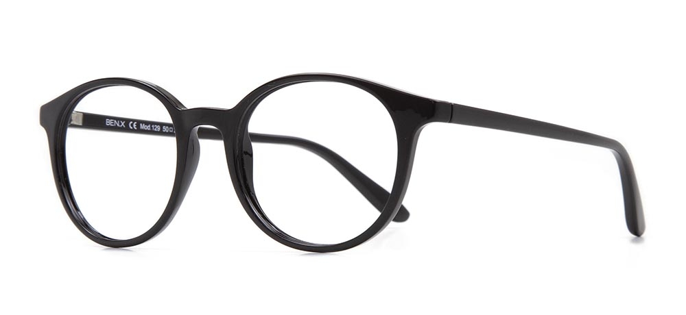 BENX BXGRL129-06 Optik Genç,Yetişkin Erkek,Kadın,Unisex Oval Çerçeveli Grilamid (TR90)