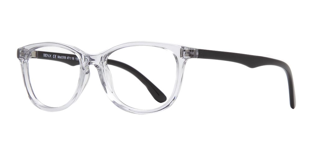 BENX BXGRL519-20506 Optik Çocuk Erkek,Kadın,Unisex Oval Çerçeveli Grilamid (TR90)