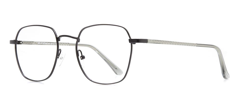 BENX BXMTL 7011.52-C.06 Optik Genç Erkek,Kadın,Unisex Geometrik Çerçeveli Metal