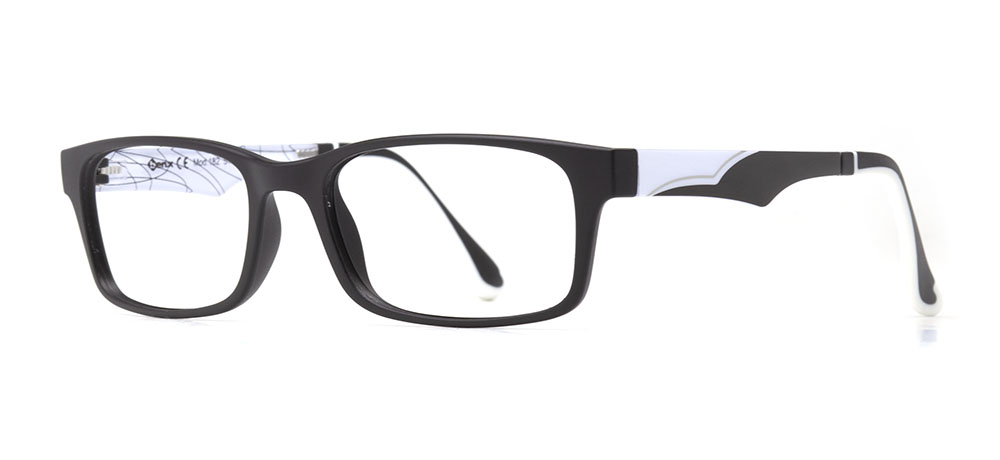 BENX BXTR90 182-M06 Optik Genç,Yetişkin Erkek,Kadın,Unisex Köşeli Çerçeveli Grilamid (TR90)