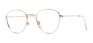 BENX FANTASIA BXMTL 7004.49-C.03 Optik Genç Erkek,Kadın,Unisex Oval Çerçeveli Metal - Thumbnail