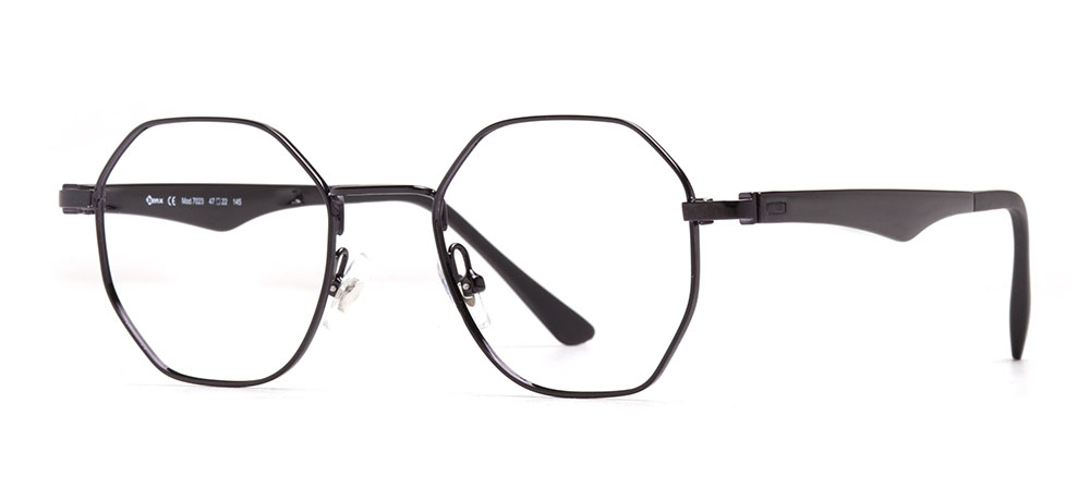 BENX FANTASIA BXMTL 7023.47-C.06 Optik Genç Erkek,Kadın,Unisex Geometrik Çerçeveli Metal