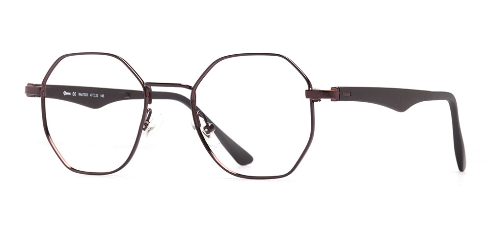 BENX FANTASIA BXMTL 7023.47-C.30 Optik Genç Erkek,Kadın,Unisex Geometrik Çerçeveli Metal