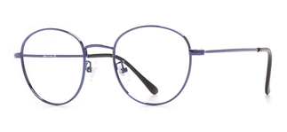 BENX FANTASIA BXMTL 7512-C.04 Optik Genç Erkek,Kadın,Unisex Oval Çerçeveli Metal - Thumbnail