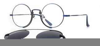 BENX FANTASIA - BENX FANTASIA BXMTL 7601-C.04 Optik Genç Erkek,Kadın,Unisex Yuvarlak Çerçeveli Metal (1)