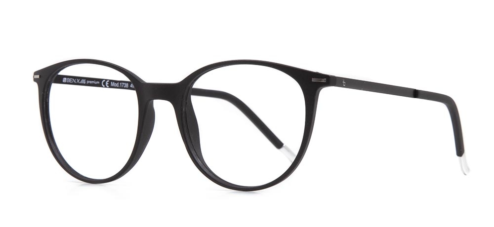 BENX PREMIUM BXPRM 1738-M06 Optik Genç Erkek,Kadın,Unisex Oval Çerçeveli Grilamid TR90