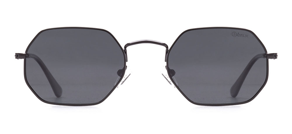 BENX SUNGLASSES BXGÜNŞ ITH 8011.52-C.01 Güneş Genç Erkek,Kadın,Unisex Geometrik Çerçeveli Metal Polarize