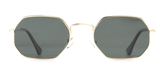 BENX SUNGLASSES BXGÜNŞ ITH 8011.52-C.03 Güneş Genç Erkek,Kadın,Unisex Geometrik Çerçeveli Metal Polarize - Thumbnail