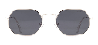 BENX SUNGLASSES BXGÜNŞ ITH 8011.52-C.05 Güneş Genç Erkek,Kadın,Unisex Geometrik Çerçeveli Metal Polarize - Thumbnail