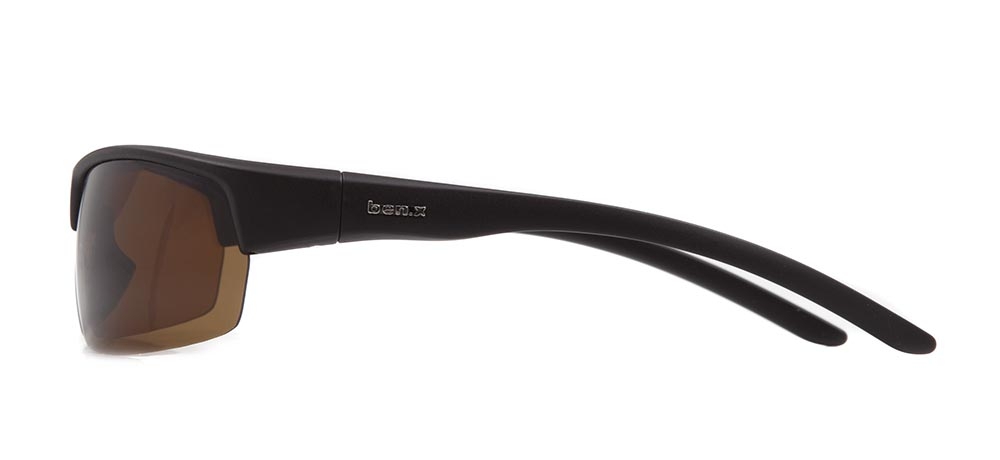 BENX SUNGLASSES BXGÜNŞ9023-M119 Güneş Yetişkin Erkek Bombeli Yarım Çerçeveli Grilamid TR90 Polarize