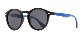 BENX SUNGLASSES BXGÜNŞ9064-C.01 Güneş Genç Erkek,Kadın,Unisex Yuvarlak Çerçeveli Grilamid (TR90) Polarize - Thumbnail