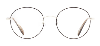 CARETTA CRTTA MTL 7517-C.02 Optik Genç Erkek,Kadın,Unisex Oval Çerçeveli Metal - Thumbnail