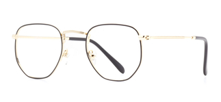 CARETTA CRTTA MTL 7526-C.05 Optik Çocuk Erkek,Kadın,Unisex Köşeli Çerçeveli Metal - Thumbnail