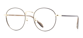 CARETTA CRTTA MTL 7532-C.02 Optik Genç Erkek,Kadın,Unisex Oval Çerçeveli Metal - Thumbnail