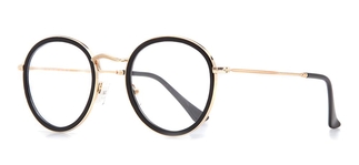 GOLDBERRY - GOLDBERRY GB 4001-C.07 Optik Genç Erkek,Kadın,Unisex Yuvarlak Çerçeveli Asetat (1)