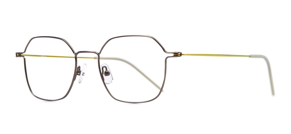 ROCOCO ROC 8052-C.02 Optik Genç Erkek,Kadın,Unisex Geometrik Çerçeveli Titanyum